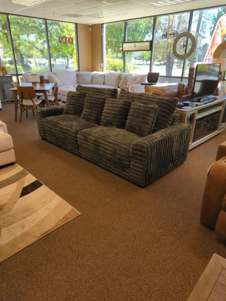 New Blanket Microfiber Modular Sectional 2pc