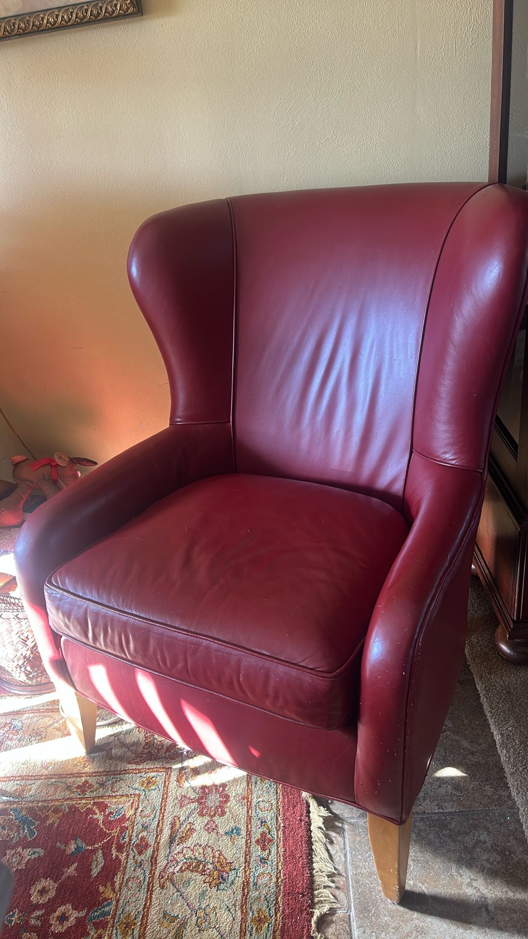 Ethan Allen Leather chair