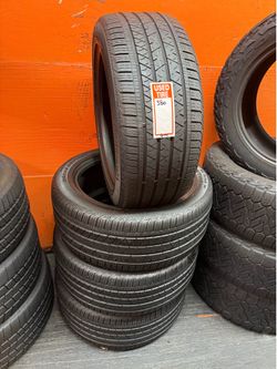 275/45R20 Continental Cross Contact Full Set of 4 Tires