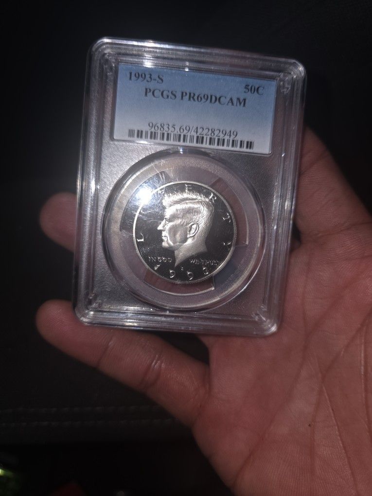 1903-S half dollar coin .. graded