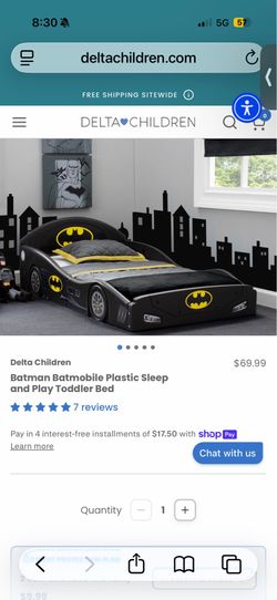 Brand New in Box Toddler Sleep and Play Bed