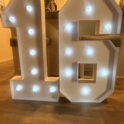 light up card board 16 