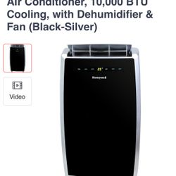 Honeywell Portable Air conditioner 