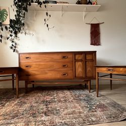 Dixie Mid Century Modern Buffet And Side Tables