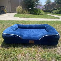 Bedsure Orthopedic Dog Beds Large Sized Dog - Washable Large Dog Cat Bed Waterproof, Comfort Dogs Couch Sofa with Washable Removable Cover, Pet Bed wi