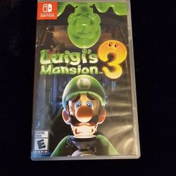 Nintendo Switch Game -- Luigi's Mansion 3