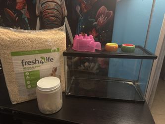 Hamster Tank And Accessories