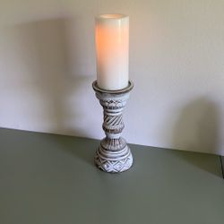 Candle Holder With Candle