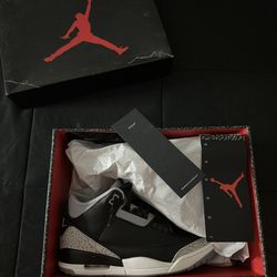 Jordan 3 Black Cements