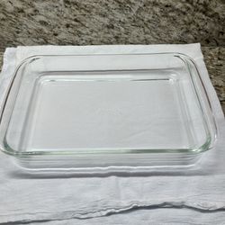 Vintage Pyrexx Clear Model 234N Casserole Dish, 15 1/2” X 10” X 2” 