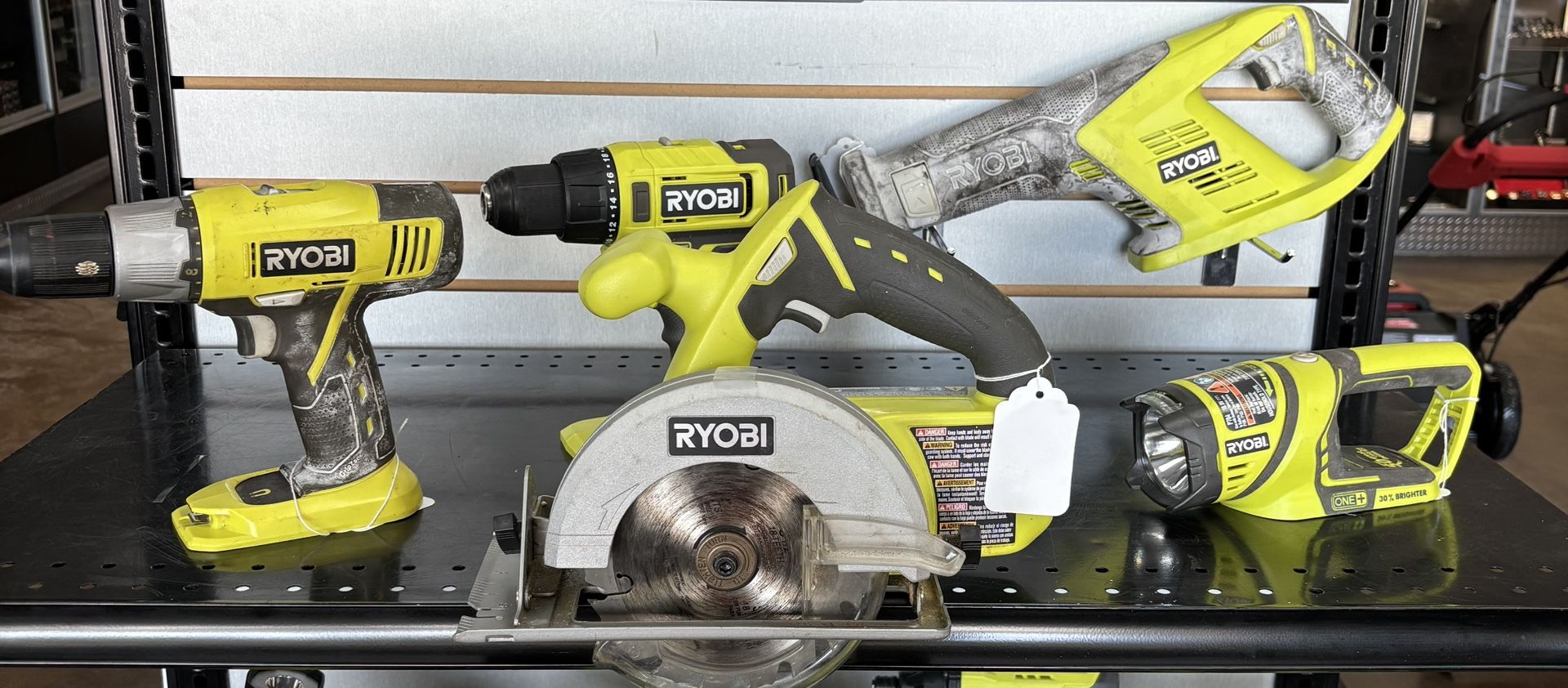 Ryobi 5 Piece Set