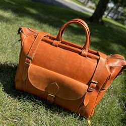 Travel Bag Real Leather Artisanal Work