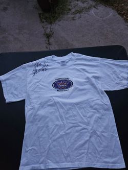 Phoenix Suns Basketball John Shumate Autographed Y2K Gildan Tee