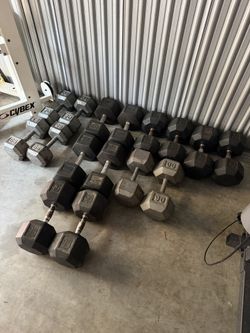 65-95lb Dumb Bells