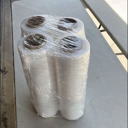 Industrial Pallet wrap $50 for 4 rolls as shown