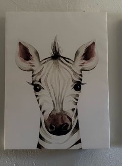Nursery safari large portraits -$10‼️