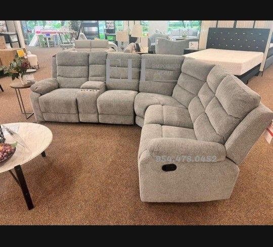 Sectional Recliner Sofa Recline NEW Buy Now Pay Later