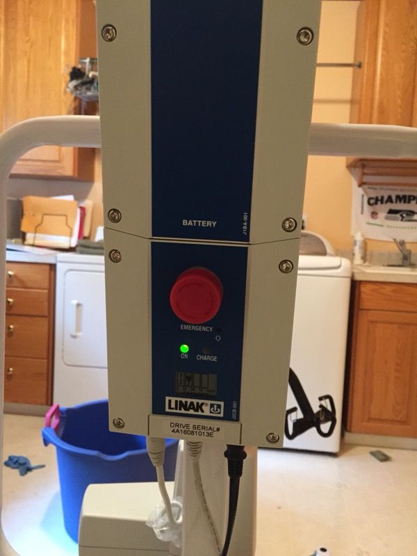 LINAK J2CB-001 patient battery power Hoyer lift