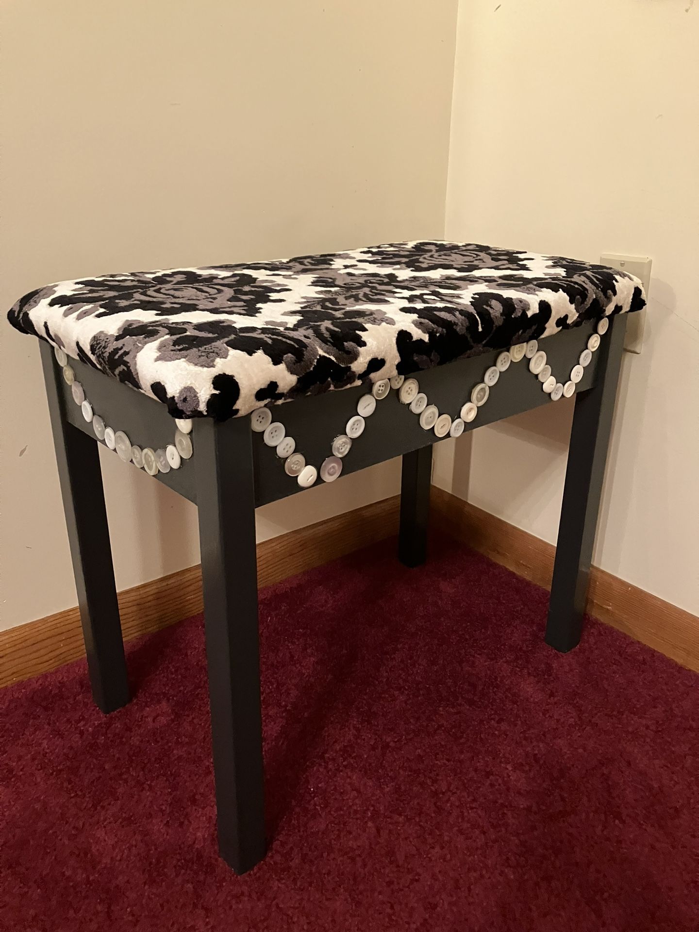 Decorative Bench - New Fabric!!