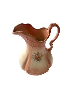 Beautiful Vintage Ironstone Pitcher / Vase