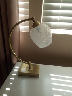 Brand new gold lamp!