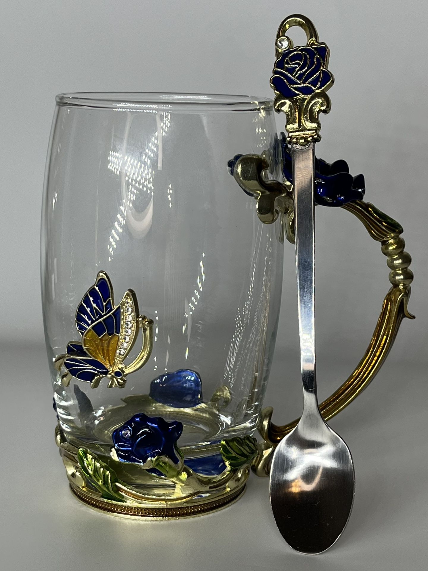 TEA COFFE MUG & SPOON