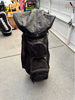 Maxfli Honors+ Golf Cart Bag Black 14-Way Divider Rain Cover