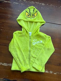 The Grinch Kids Fleece Zip-Up Hoodie