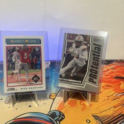 2 New Garrett Wilson Rookie Cards