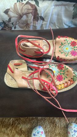 Leather sandal from Mexico