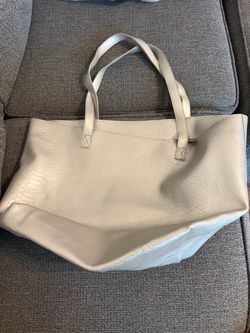 Bath & Body Works Silver Snakeskin Textured Tote Bag!