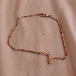 Bracelet 7 grams of 24 kt gold