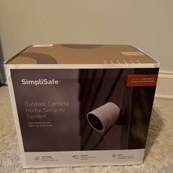 SimpliSafe- 2 Outdoor Camera Home Security System-MSRP 8 Pieces Total