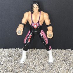 Bret The Hitman Hart Nitro Grip N' Flip Action Figure WWE 1999 WCW Marvel