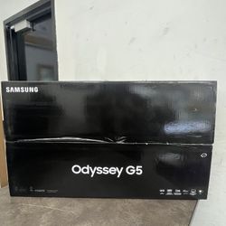 Samsung OdysseyG5 32” Gaming Monitor BRAND NEW