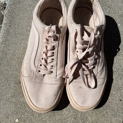 Pink Vans (size 8.5 Women 7.0 Men)