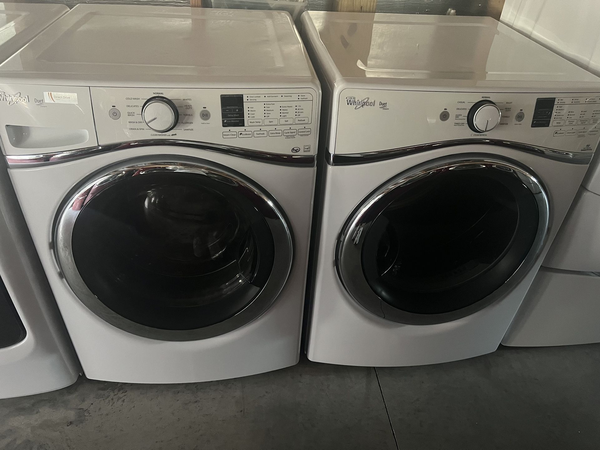 Whirlpool Washer And Dryer Set 