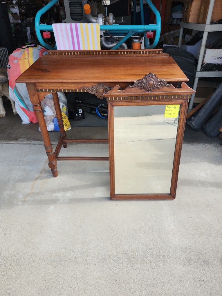 Vintage Entry Table