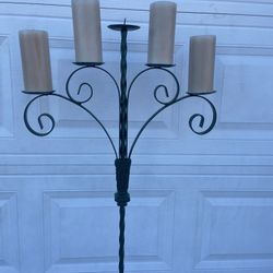 Dark Green Candleholder