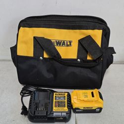 Dewalt  Battery  And  Charger 