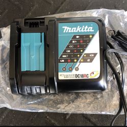 Makita 18v Battery Charger Unused Brand New Makita Battery Charger Dc18rc
