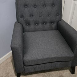 2x1 Linen Accent Chair