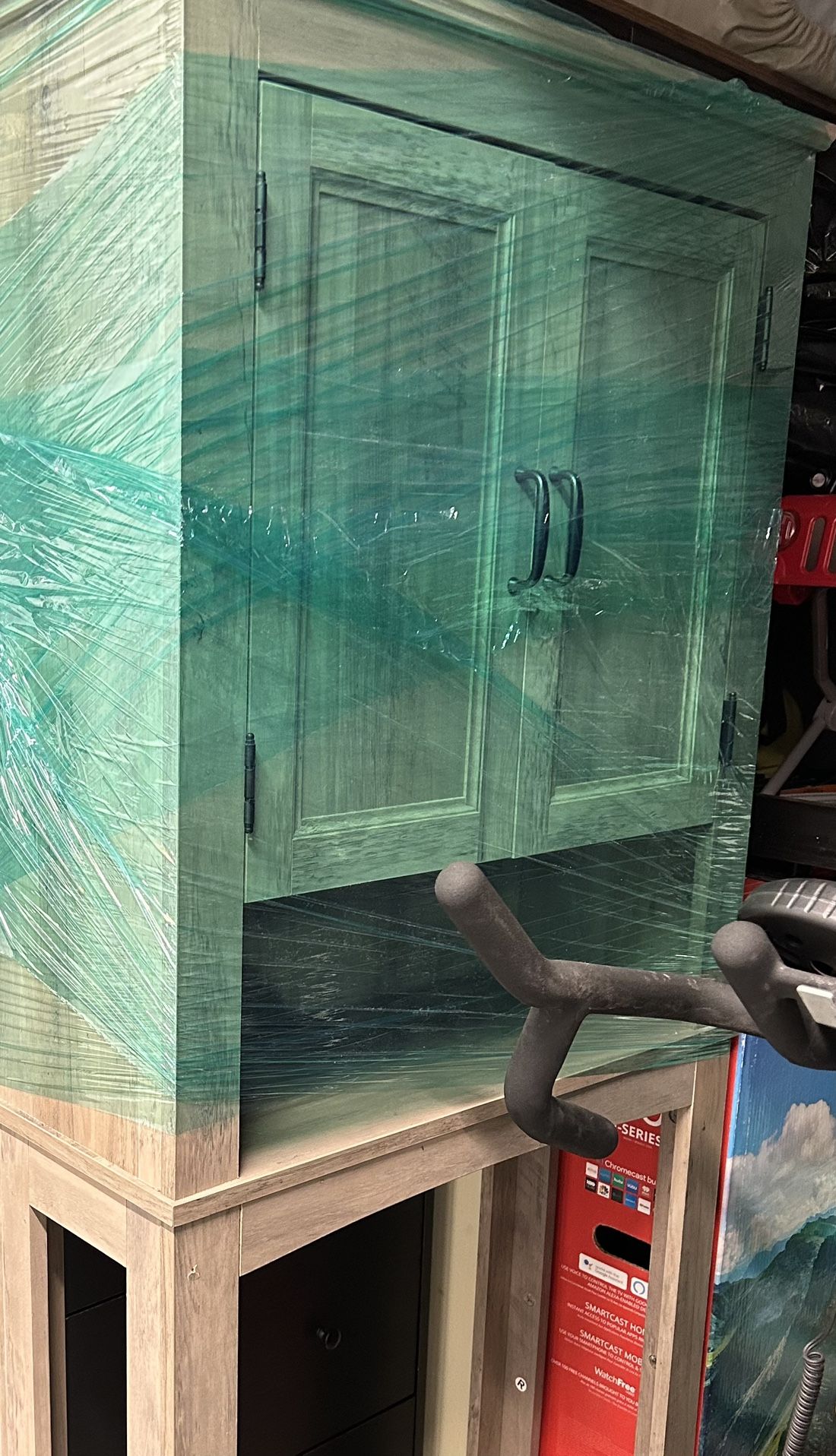 nice wooden cabinet