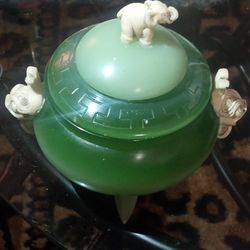 Chinese Jade Pot