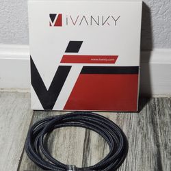 Mini DisplayPort to HDMI Cable,iVANKY Mini DP (Thunderbolt) to HDMI Cable 6.6ft,Nylon Braided,Aluminum Shell,Optimal Chip Solution for MacBook Air/Pro