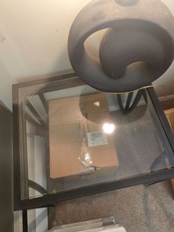 Cocktail Table & End tables+ lamp