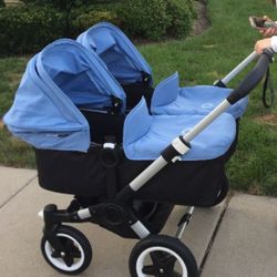 Bugaboo Donkey Double Stroller, Blue