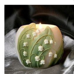 Lily Of The Valley Candle Holder