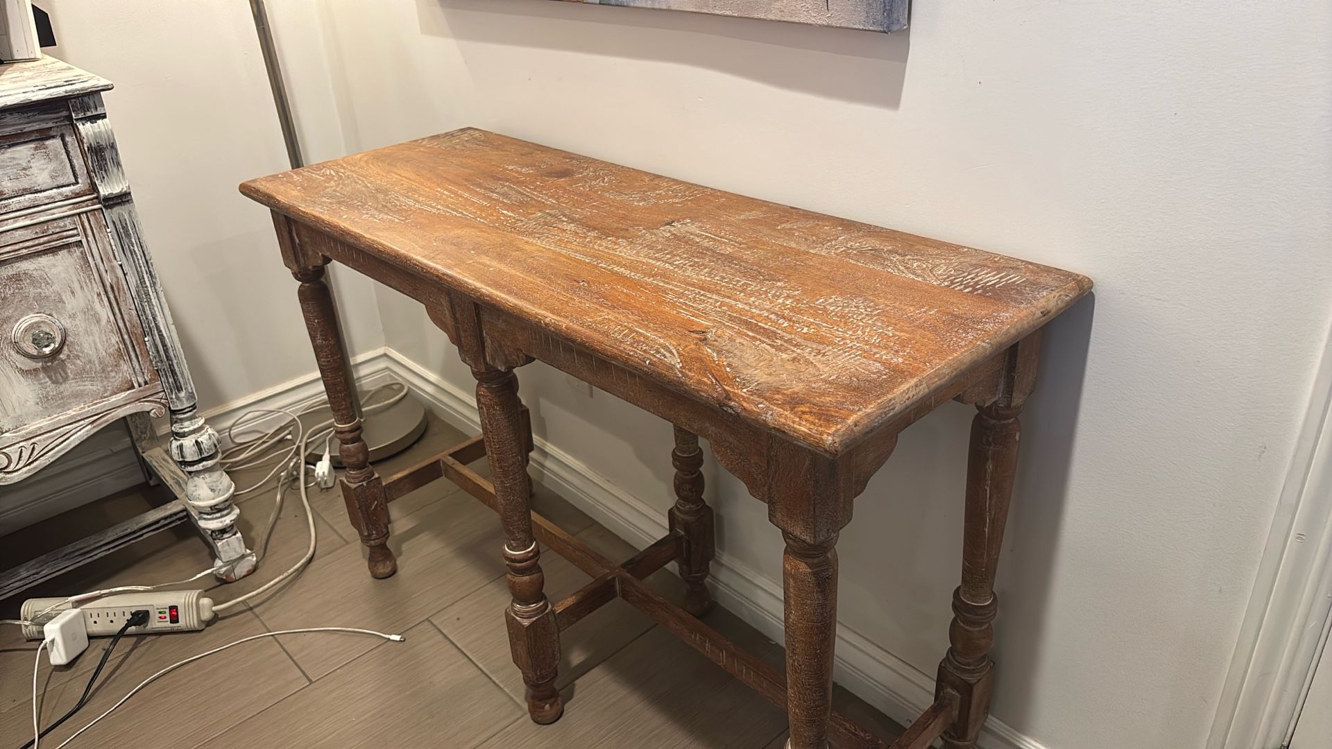 Rustic Console table