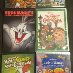 DVD Family Film Lot